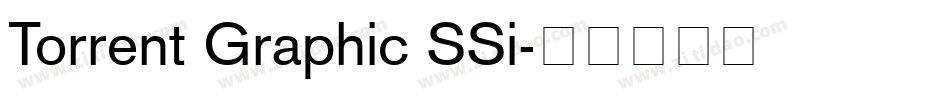 Torrent Graphic SSi字体转换